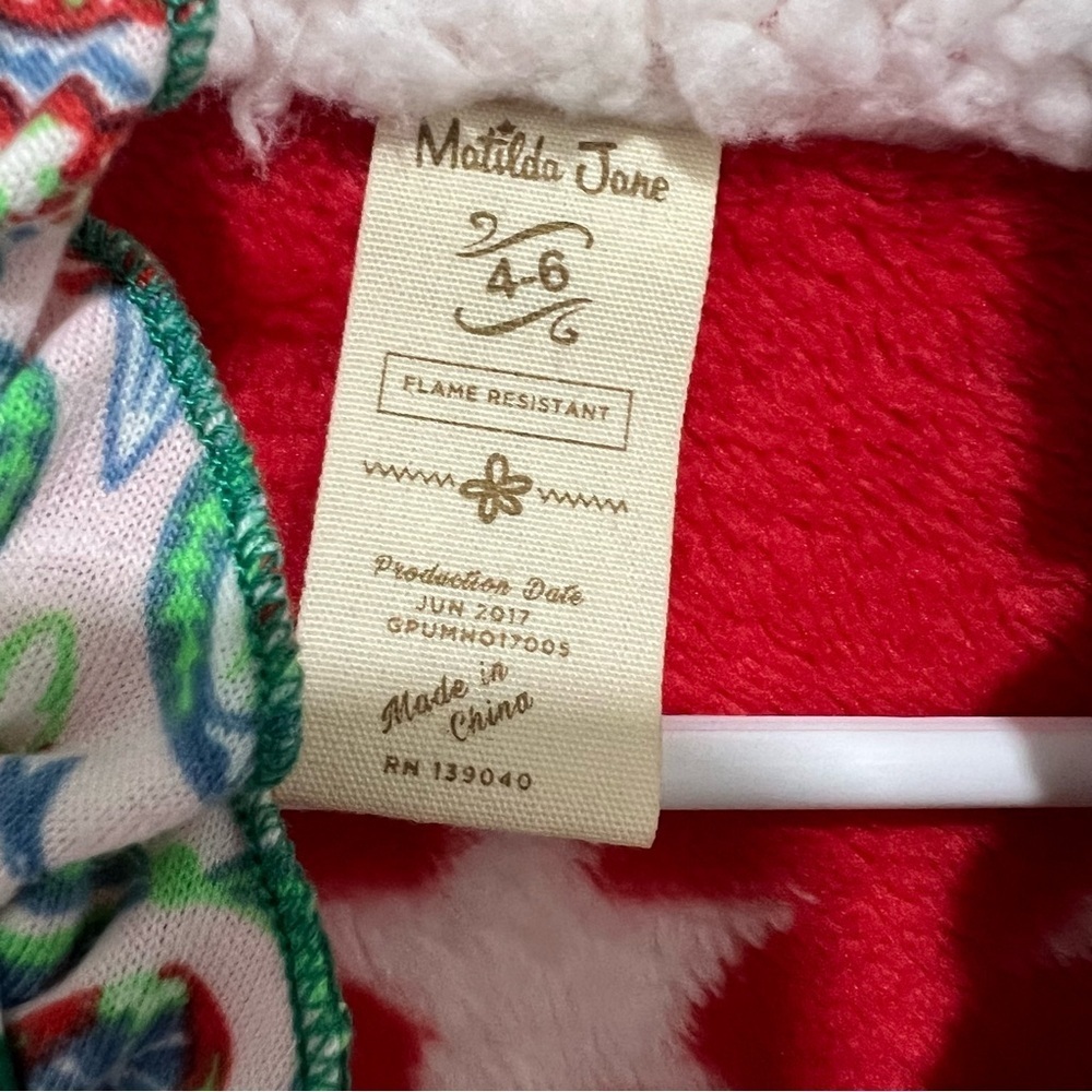 Matilda Jane Girl’s Holiday Evening Robe Size 4-6 - Picture 4 of 7